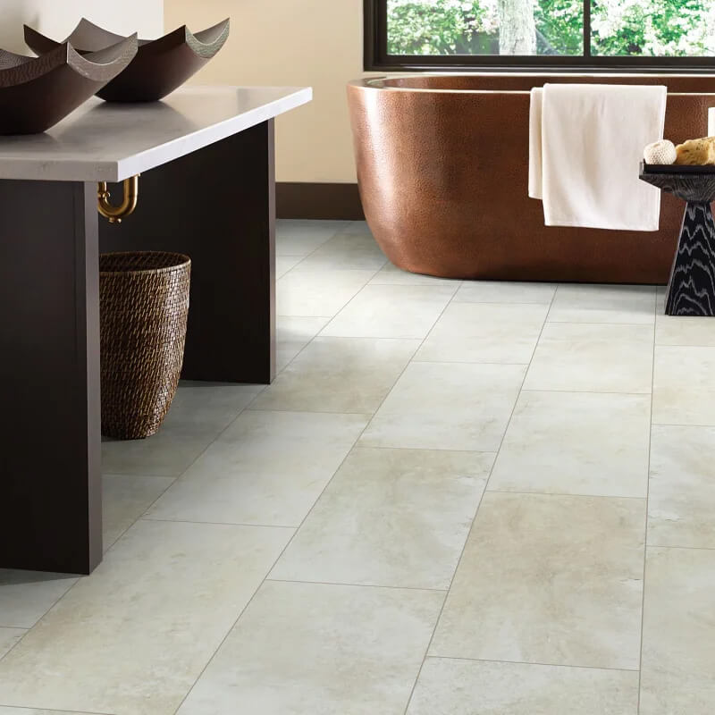 Luxury Vinyl Flooring for Bathrooms | Castle Carpets & Interiors